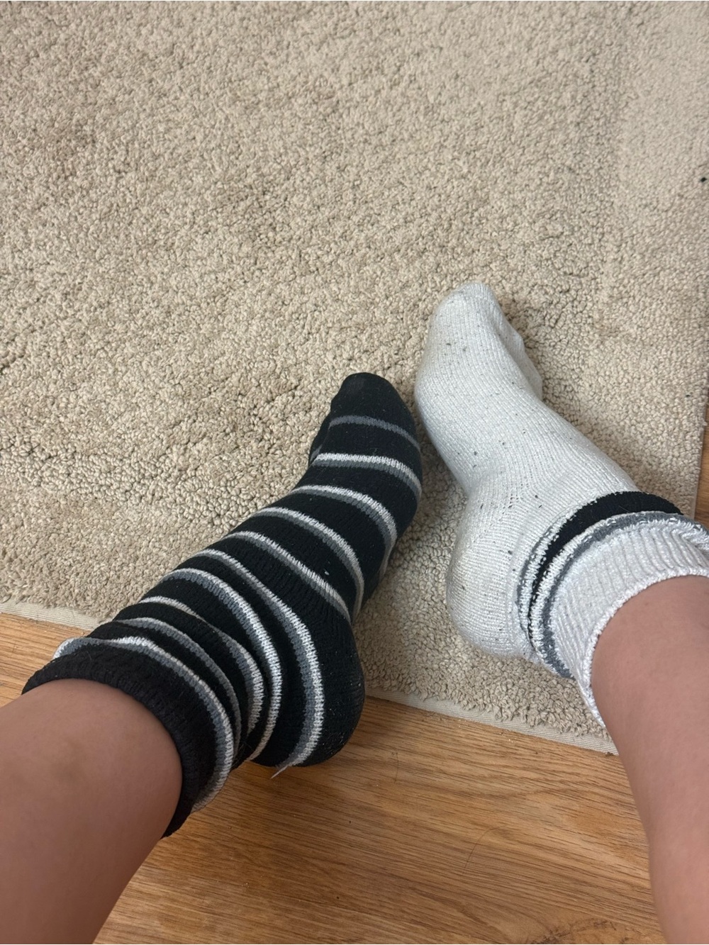 Well worn socks